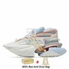 Avec boîte Unicorn Sneaker Yacht Chaussures en cuir de fer Designer de bateau absorbent les baskets de choc pour hommes femmes chaussures Metaverse Baskets basses en cuir néoprène Taille 35-45