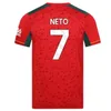 2024 Sarabia ellende voetbal Raul Jerseys Neto Matheus Traore Neves Wanderers Podce Lemina Hee Chan Woerhampton voetbal Shirts 23 24 Men Kit Kinderuniformen