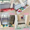 Alfombra Navidad Cocina Alfombra de piso Hogar Dormitorio Sala de estar Decoración para niños Pasillo Entrada Felpudo Puerta de baño Alfombra antideslizante para pies 231207