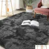 Mattor grå matta för vardagsrum plysch matta säng golv fluffiga mattor antislip heminredning mattor mjuka veet barn filt droppleverans gar dhpld