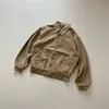 Designer Uomo Giacche carhart felpa con cappuccio Cappotto pullover bavero collo abiti di lana carharttlys capispalla con cappuccio cappotti imbottiti Hip Hop lungo