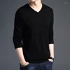 Men's Sweaters Autumn Knitting Sweater Thin Woolen Long Sleeve Inner Wear Casual Knitted Bottoming Shirt