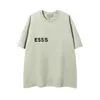 22ss Designer Tide T-shirt Lettera sul petto Stampa laminata Manica corta High Street T-shirt casual oversize ampia 100% puro cotone Top per uomo e donna