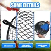 Other Sporting Goods Soccer Top Bins Soccer Target Goal Soccer Ball Target Shooting Soccer Goal Target Nets for Shooting Accuracy Training Practice 231206