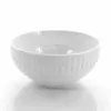 Teller Elama Cara 16-teiliges rundes Porzellan-Geschirrset in Weiß