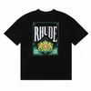 2023 Summer Rhude T shirt Mens Designer T Shirt Rhude Casual shirts Man Womens Tees Short Sleeves Top Sell Luxury Men Hip Hop clothes US SIZE S-XL