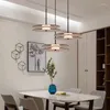 Pendant Lamps Nordic Creative LED Chandelier Glass Home Decoration Design El Bedroom Bedside Table Restaurant Lighting Fixtures