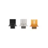 510 Flat Drip Tips wide bore Mouthpiece For Smoking Accessories with acrylic box package BJ