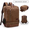 Вечерние сумки, винтажный холщовый рюкзак для мужчин, большая вместительная дорожная сумка на плечо, модная студенческая сумка высокого качества, мужской ноутбук, ноутбук 231206