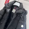 Projektantka Down Jacekt Women and Mens Fashion Long Down Kurtka Zimowe kurtki puffer parki z literą Outdoor męskie kurtki płaszczowe kurtki uliczne ciepłe ubrania