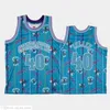 Charlotte''Hornets''Men Terry Rozier III Devonte' Graham Cody Zeller Blue Custom Tear Up Pack Jersey