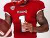 Amerikan Koleji Futbol Giyim Özel Koleji Miami (OH) REDHAWKS NCAA Futbol Forması Brett Gabbert Keyon Mozee Jack Sorenson Ivan Pace Jr.