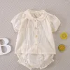 Conjuntos de roupas Melario bebê meninas moda conjunto vestido de verão 2023 crianças duas peças roupas nascidas