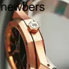 Мужские часы Audemar Pigue Apf Factory Royal Oak Offshore Audpi Механические мужские спортивные модные наручные часы Epic Series 18-каратное розовое золото 37 мм Нейтральный 15450or WN-MG1HQTL6