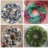 Juldekorationer 100st konstgjorda julgranplastiska tallgrenar Diy Christmas Garland Wedding Home Christmas Tree Decoration Plants 231207