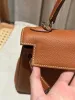 10a retro spegel kvalitetsdesigners full handgjorda anpassningsbara väskor 25 cm 28 cm togo handtag handväska lyx svart handväska crossbody axel läder rem med låda med låda