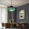 Pendant Lamps Modern Fireworks Lamp 3D Colorful Glass Ceiling Light E27 Chandelier Home Corridor Living Room Fixture