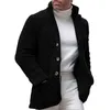 Men's Sweaters Mens Casual Button Slim Warm Sweater Cardigan Jacket Winter Long Jackets And Coats Car