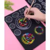 Magic Color Rainbow Scratch Art Paper Card Set met Graffiti-stencil voor tekenstok DIY Draw Painting Toy Kids Gift