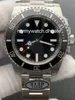 Clean Factory 114060 Mens Designer Watches Top Sub No Date vs Cal.3130 Automatisk rörelse Black Ceramic Bezle Black Dial Sapphire Luminous Waterproof Watches