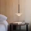 Pendellampor LED -lampor Designer Postmodern glas hängande lampa för matsal sovrum nordisk bardekor hem kök fixturer