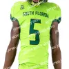 Custom College South Florida USF Football Jersey Timmy McClain Xavier Weav