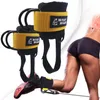 Suporte de tornozelo Tiras de tornozelo ajustáveis para máquinas de cabo Levantamento de peso Algemas de tornozelo de fitness Booty Building Workout Trainer Equipamento de ginástica em casa 231206