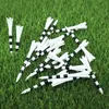 Tees de Golf 60 pièces, rotation Durable, 5 dents, en plastique, 70mm, 8m, incassables, réduit les chutes de Friction, 231207