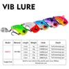 New Baits Lures 1PC 5G 10G 15G 20G Metal VIB With Rotating Spoon Spinner Jig Fishing Lure Fishing Tackle Lures with BKB Hook Wobbler Baits