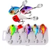 Nouveaux appâts leurres 1 pièces rotation métal VIB vibration Spinner appât pour leurres de pêche 5/10/15/20g gabarits truite pêche d'hiver appâts durs attirail Pesca