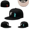 Ny stilmonterade hattar storlekar hatt designer baseball boll hatt alla lag logo bomull platt broderi unisex snapbacks atletiska hattar gata utomhus sport cap mix beställning