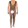 Creatieve lingerie bodysuit exotische plus size heren nachtkleding porno nachtjapon sexy kostuums body kousen mannelijk ondergoed