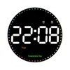 Wall Clocks 10inch Multifunctional LED Large Electronic Digital With Hanging Decoration Temperature Alarm Display Clock Home Date V7O1