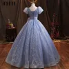 Urban Sexy Dresses JEHETH Real P os Glitter Prom Gown Puff Sleeves Princess Birthday Sparkling robe de bal Formal Evening Party For Women 231207