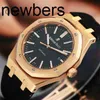 Top Audemar Pigue APF Factory Royal Oak Offshore Mécanique Montre Sports Men de bracelet Sports 18K Gold Rose 41mm 15400or Wn-Sshryyiv