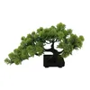 Simulazione artificiale dell'albero dei bonsai dei fiori decorativi in vaso per la libreria del davanzale