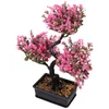 Decorative Flowers Fake Plants Artificial Potted Decors False Green Bonsai Greenery Desktop Adornments Ornaments Office