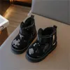 Çocuk Kar Botları 2024 Yeni Kış Ayakkabıları Kız Pamuk Ayakkabı Moda Botları Premium Yumuşak Mikrofiber Deri Botlar Boy Boot