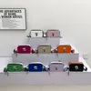 Designer väska kvinnor väska svart axel väska snap kamera väska crossbody mode tie färgämne lyx läder kursiv flast rem handväska hög textur mini tecknad märke väska