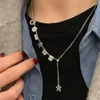 Collane con ciondolo Cuore per bambini Omino di pan di zenzero che tira collana Luce e lussuosa catena di maglione da indossare Simpatico cartone animato