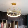 Hanglampen Postmoderne woonkamer decoratielamp Slaapkamer studeerkamer Hanglamp Creatief dineren LED-kroonverlichtingsarmaturen