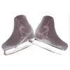 Équipement de protection pour patins Couvre-chaussures d'entraînement pour compétition de patinage artistique en velours Accessoires en tissu pour rouleaux pour enfants Patineur blanc 2 strass 231206