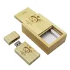 Andra enheter förvaring Partihandel anpassad logotyp trä USB flash -enhet 32 ​​GB pendrive 4GB 8GB 16GB minnes stickpografi gåvor u disk dhain
