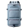 Sacs polochons sac de voyage en nylon sport épaule grande capacité bagages sac à main avec poches sèches humides compartiment à chaussures sac à dos
