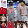 Custom 23 Zed Key Ohio State Buckeyes basketball jerseys Parks Kalen Etzler Felix Okpara Colby Baumann Owen Spencer Bruce Thornton Taison Chatman Dale Bonner