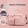 Duffel Bags Womens Travel Bags Weekender fortsätt för kvinnor Sport Gym Bag Workout Duffel Bag Over Night Shoulder Bag 231207