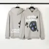 Męskie bluzy bluzy Hip Hop Y2K Space Madness gwiazdy piankowe polar bluzy unisex pullover luźne z kapturem z kapturem gęste z kapturem z kapturem ograniczone luźne bluza 231206