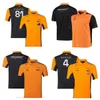 Heren T-shirts Outdoor T-shirts Nieuw Poloshirt F1 Racing Motorpak Ademend Sneldrogend Ronde hals Korte mouwen Mountainbike Wqac