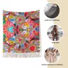 Scarves Ethiopian Plates Sefed Scarf Women Winter Fall Cashmere Shawls Wrap African Art Traditional Long Large Shawl Daily Wear