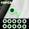 10Pcs Luminous Car Door Anti Collision Protector Silicone Pad Anti-Shock Gasket